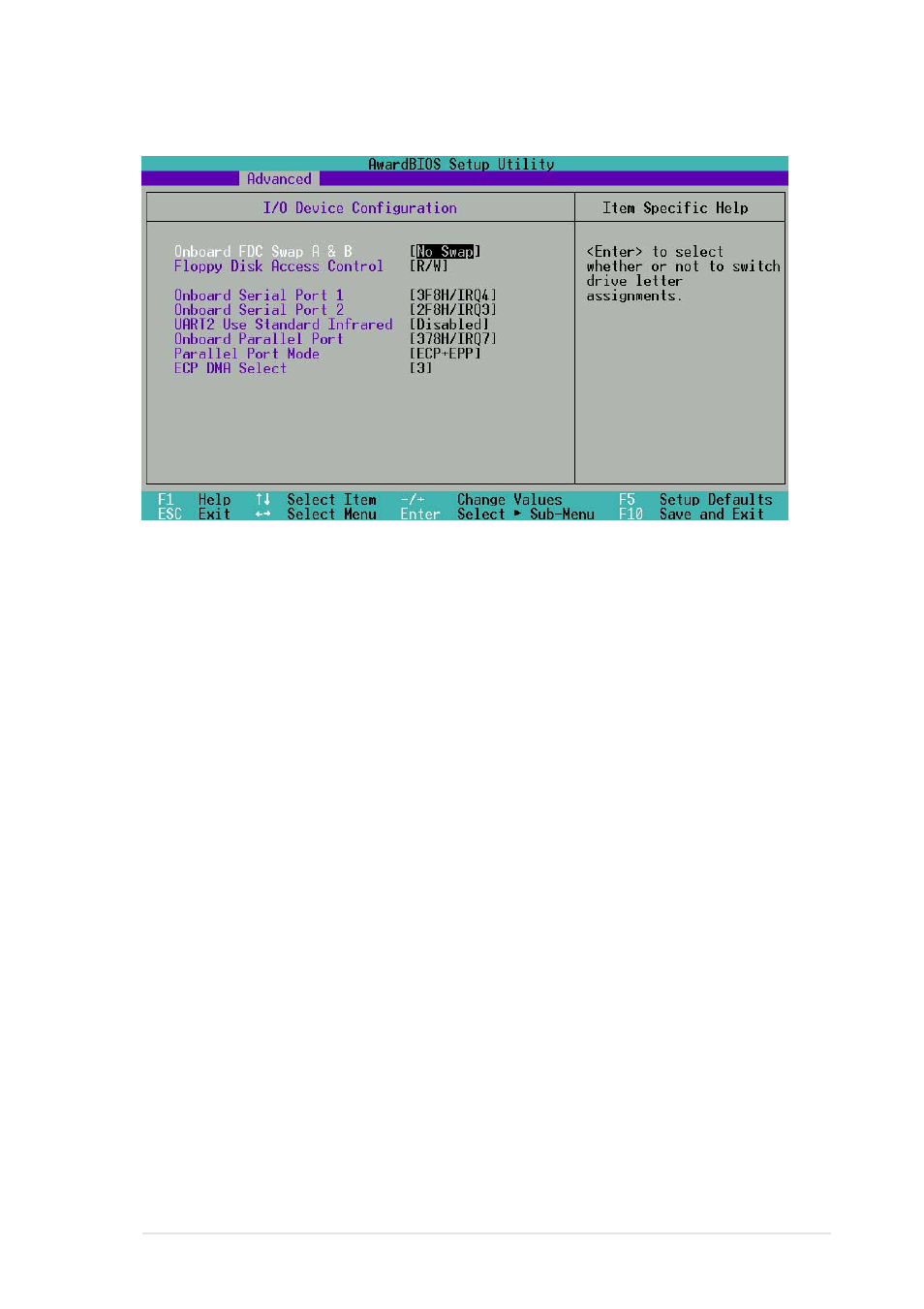 2 i/o device configuration | Asus A7S333 User Manual | Page 77 / 126