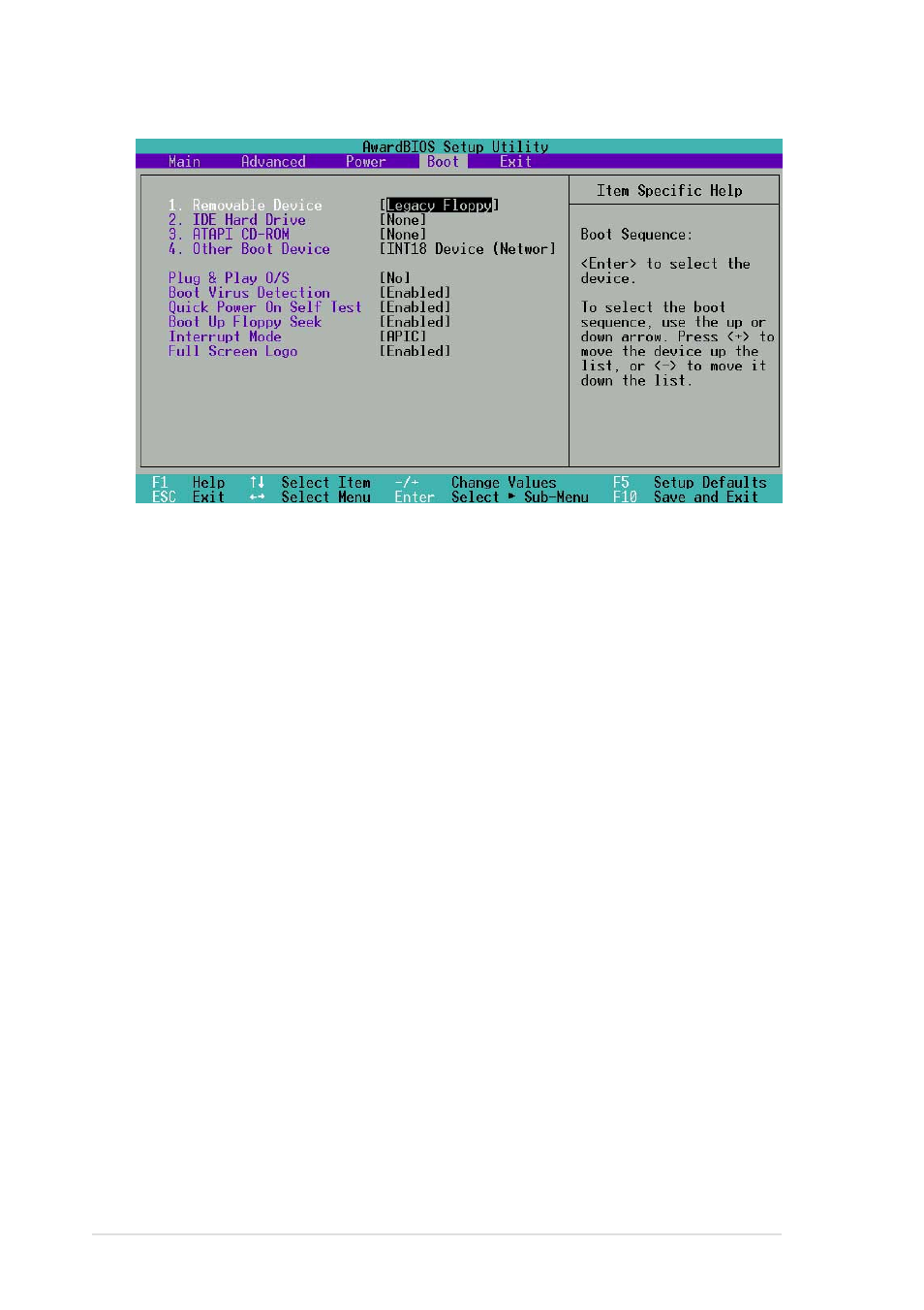 6 boot menu | Asus A7S333 User Manual | Page 88 / 126