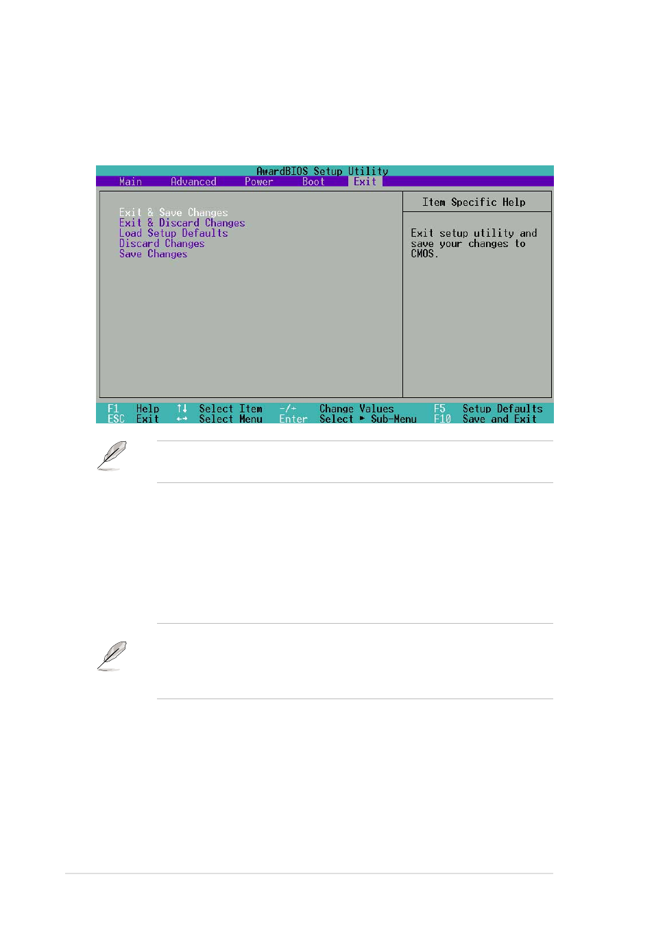 7 exit menu | Asus A7S333 User Manual | Page 90 / 126
