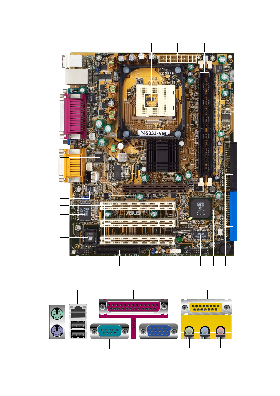 Asus Motherboard P4S333-VM User Manual | Page 17 / 112