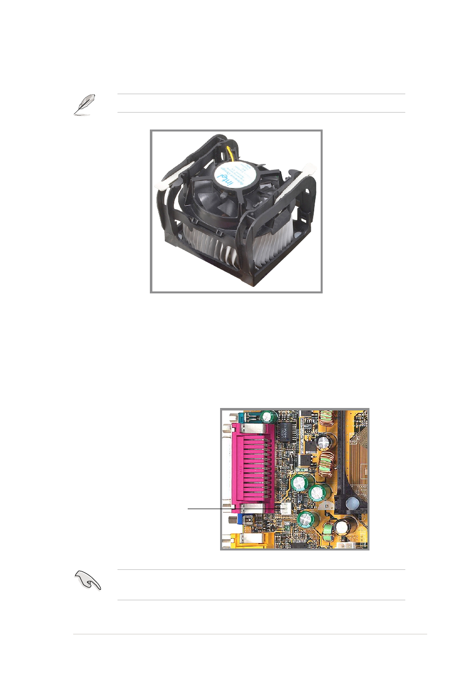 4 connecting the cpu fan cable | Asus Motherboard P4S333-VM User Manual | Page 31 / 112