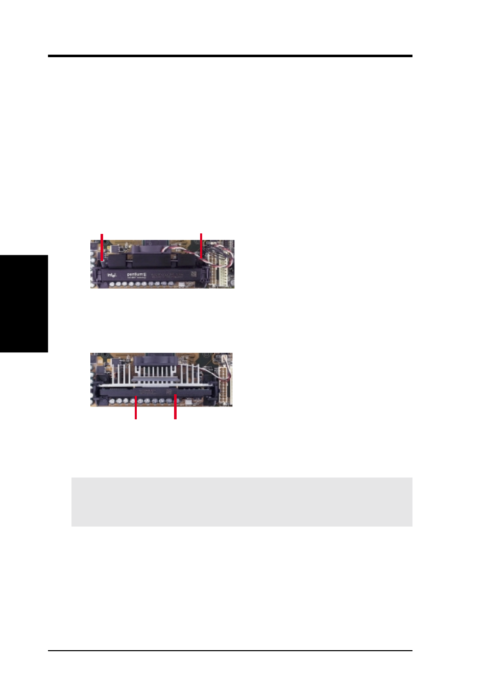 Hardware setup, 2 attaching the heatsink | Asus P3V133 User Manual | Page 24 / 96