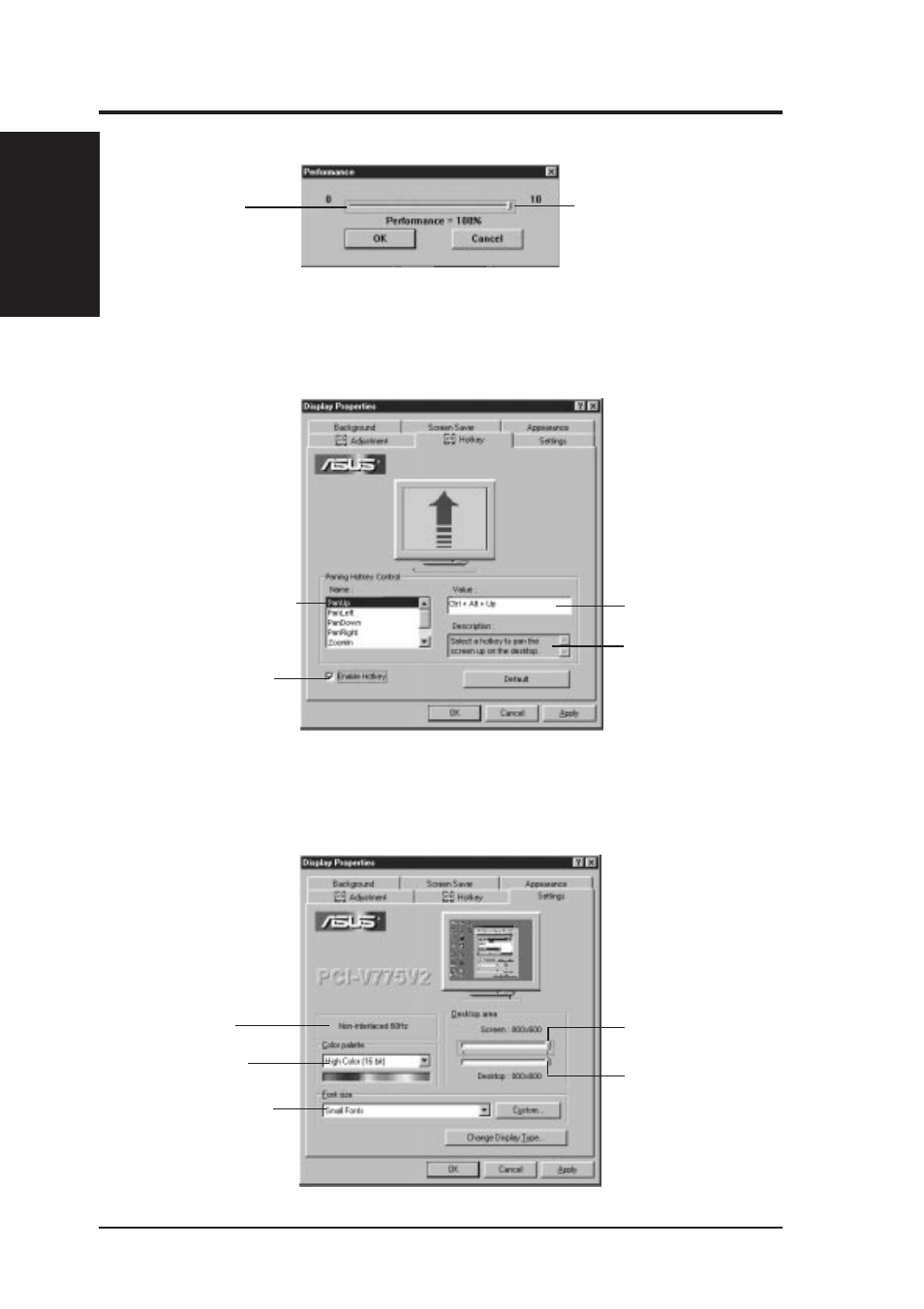 A. video driver | Asus P2B-D2 User Manual | Page 66 / 96