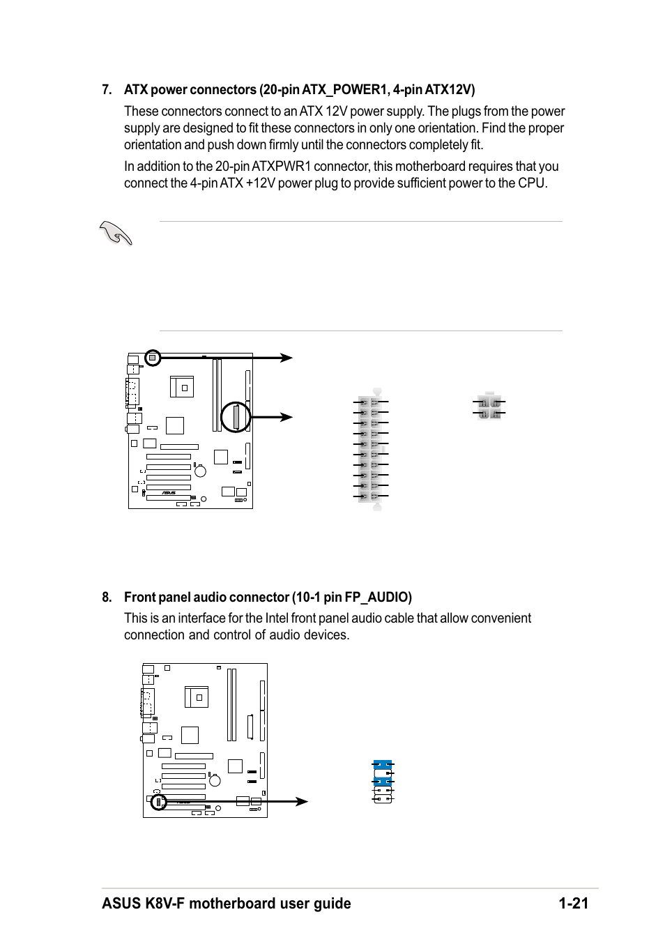Asus k8v-f motherboard user guide 1-21 | Asus K8V-F User Manual | Page 31 / 66