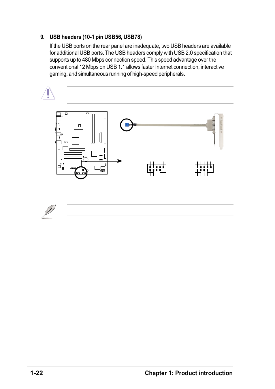 22 chapter 1: product introduction | Asus K8V-F User Manual | Page 32 / 66