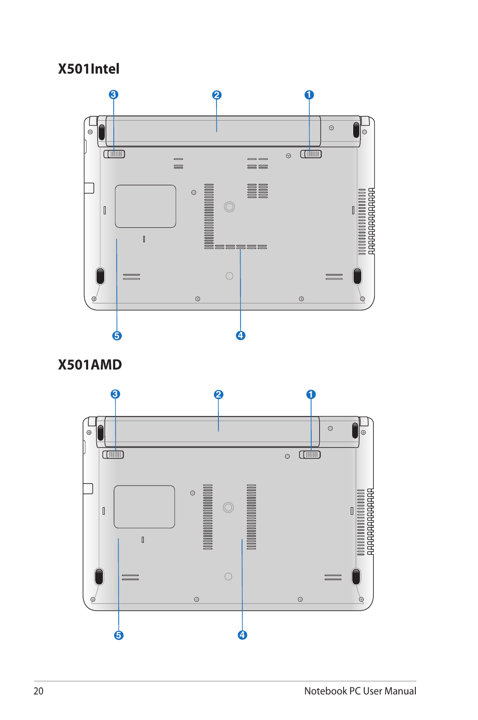 Asus E7169 User Manual | Page 20 / 122