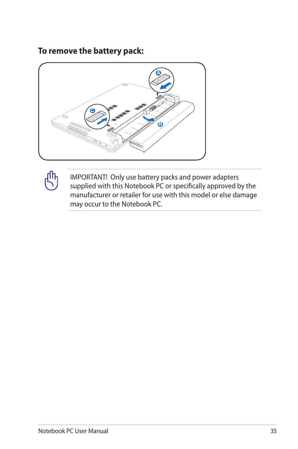 Asus E7169 User Manual | Page 35 / 122