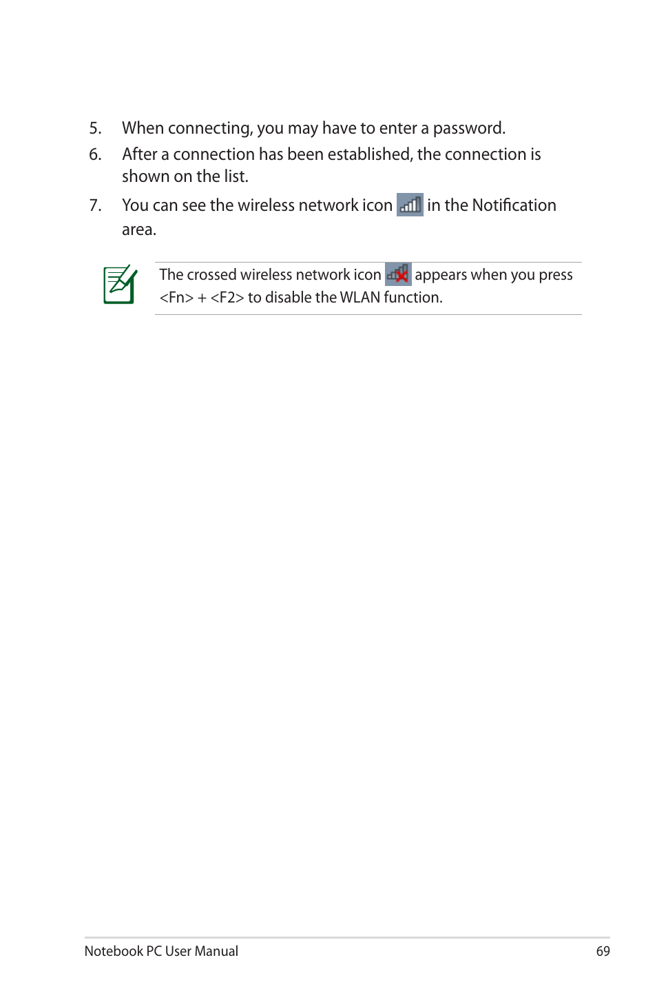 Asus E7169 User Manual | Page 69 / 122