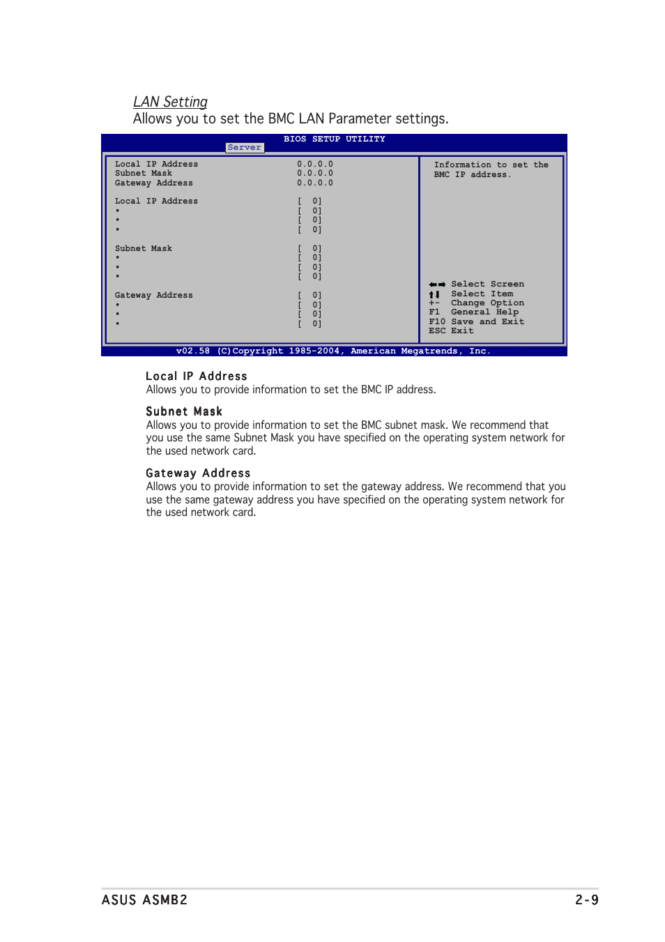 Asus ASMB2 User Manual | Page 23 / 62