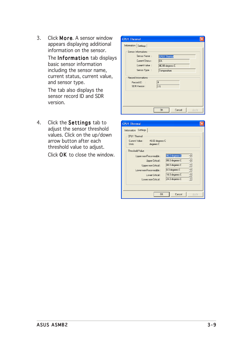 Asus ASMB2 User Manual | Page 39 / 62