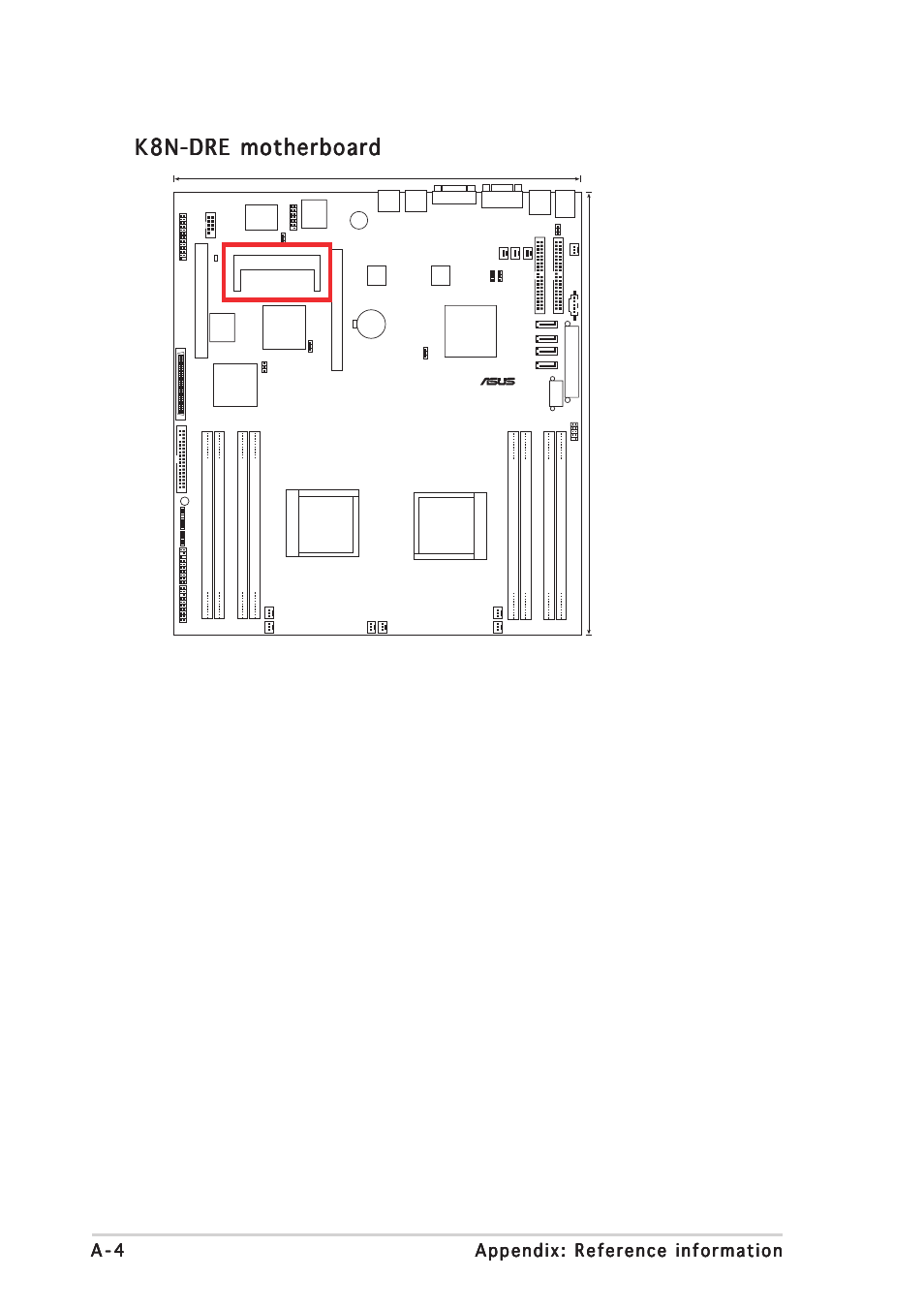 K8n-dre motherboard, A - 4 | Asus ASMB2 User Manual | Page 60 / 62