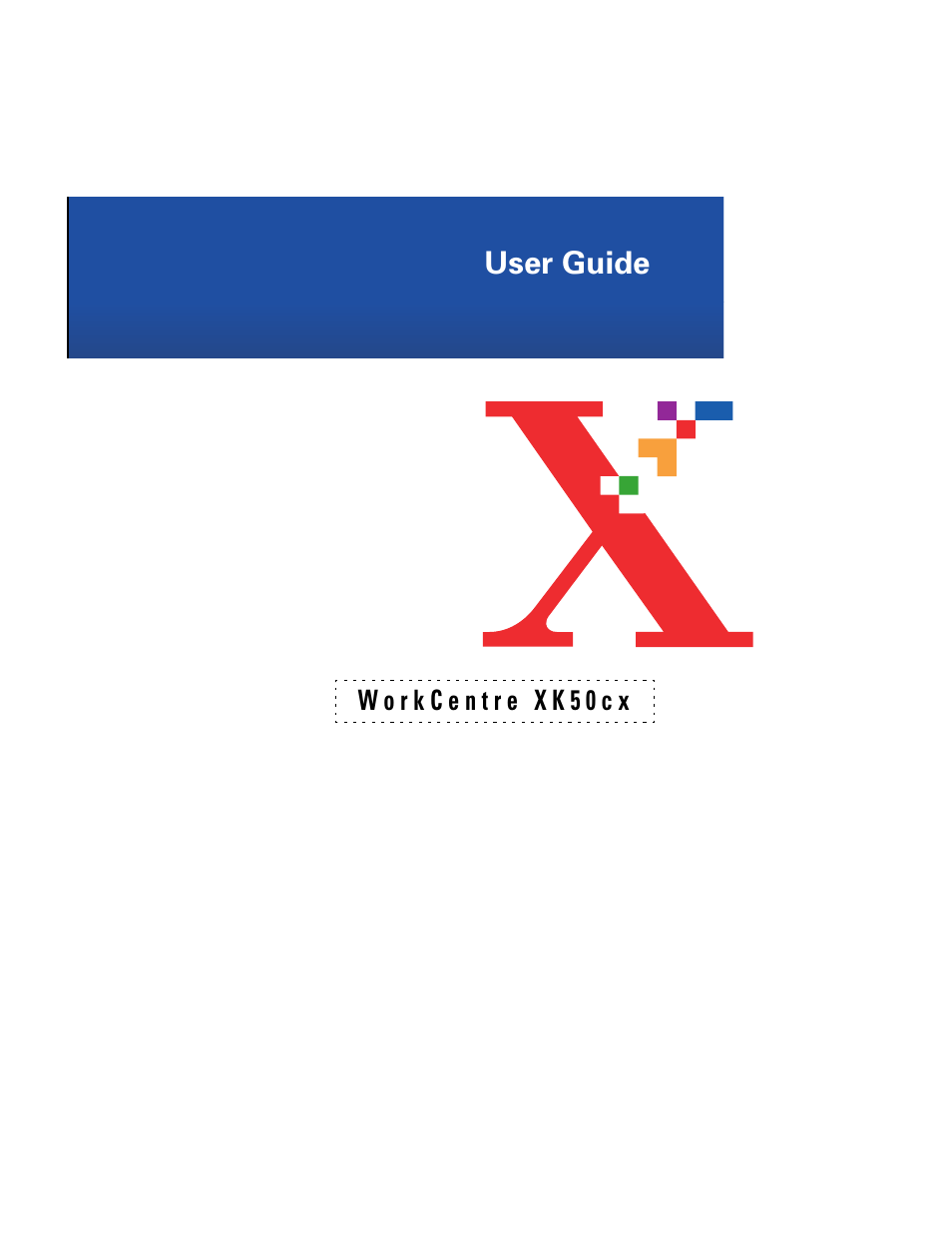 Xerox WorkCentre XK50cx-9578 User Manual | 90 pages