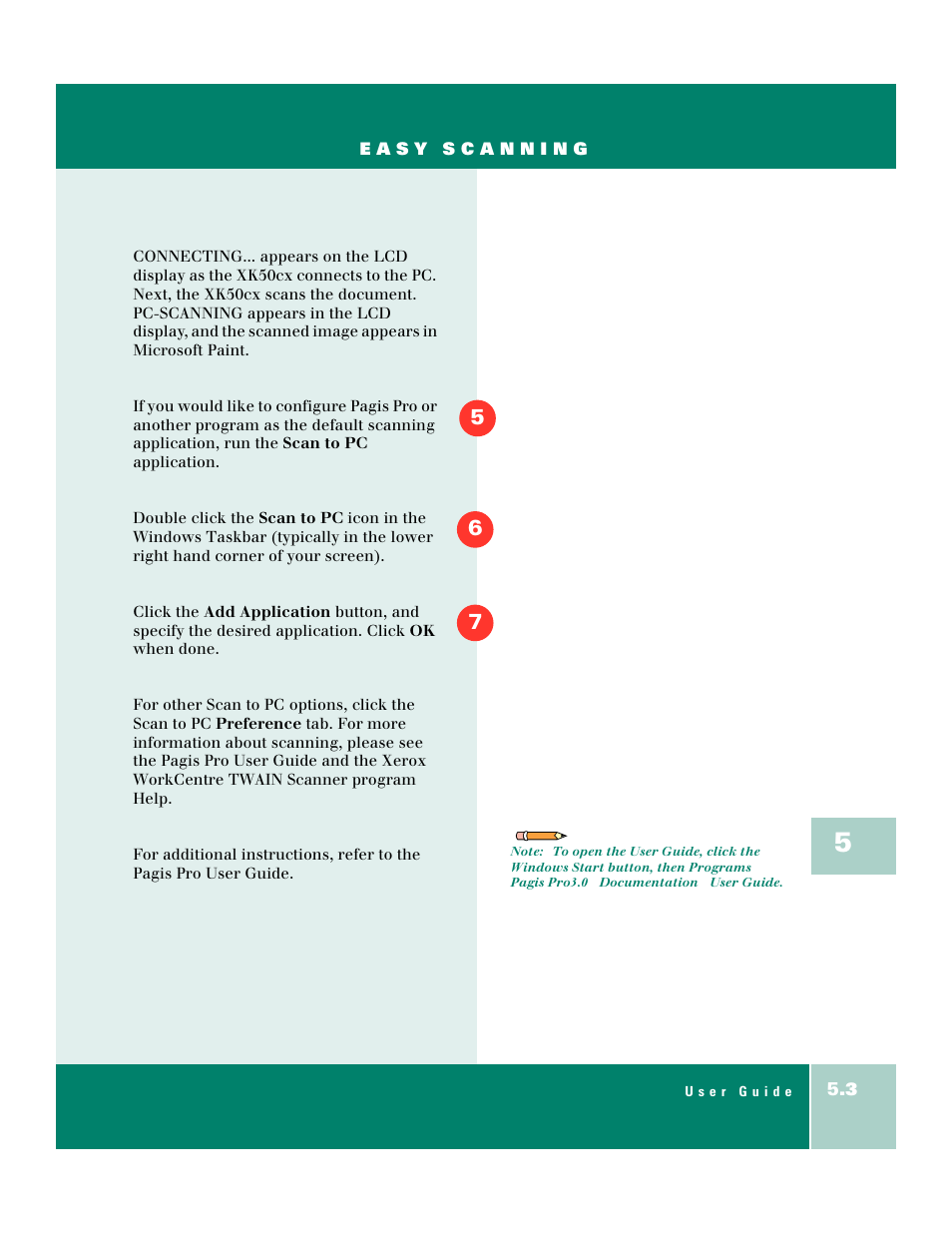 Xerox WorkCentre XK50cx-9578 User Manual | Page 63 / 90