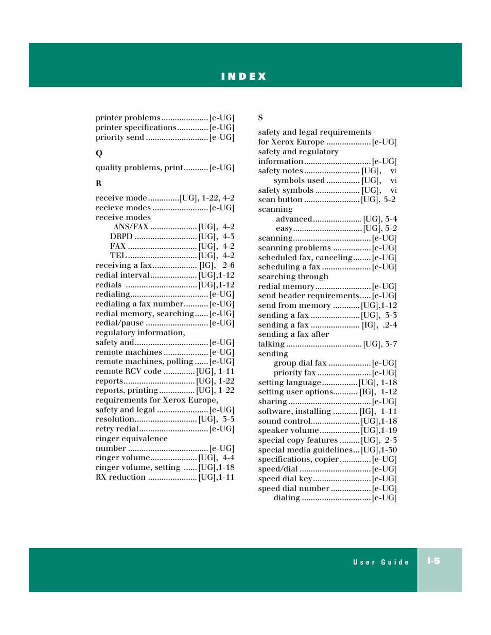 Xerox WorkCentre XK50cx-9578 User Manual | Page 89 / 90