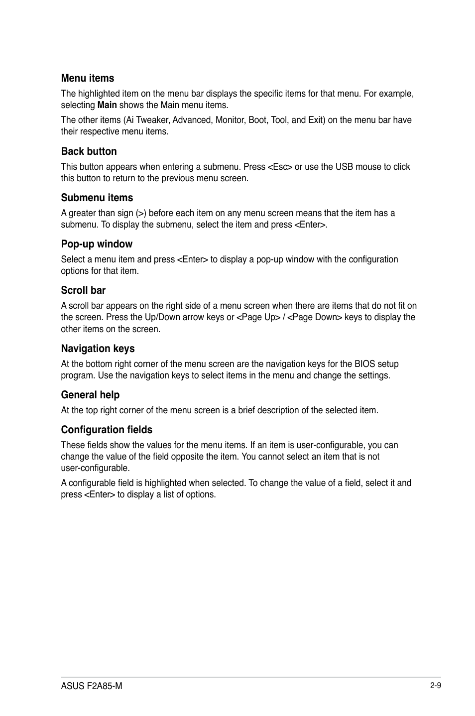 Asus Motherboard F2A85-M User Manual | Page 57 / 86