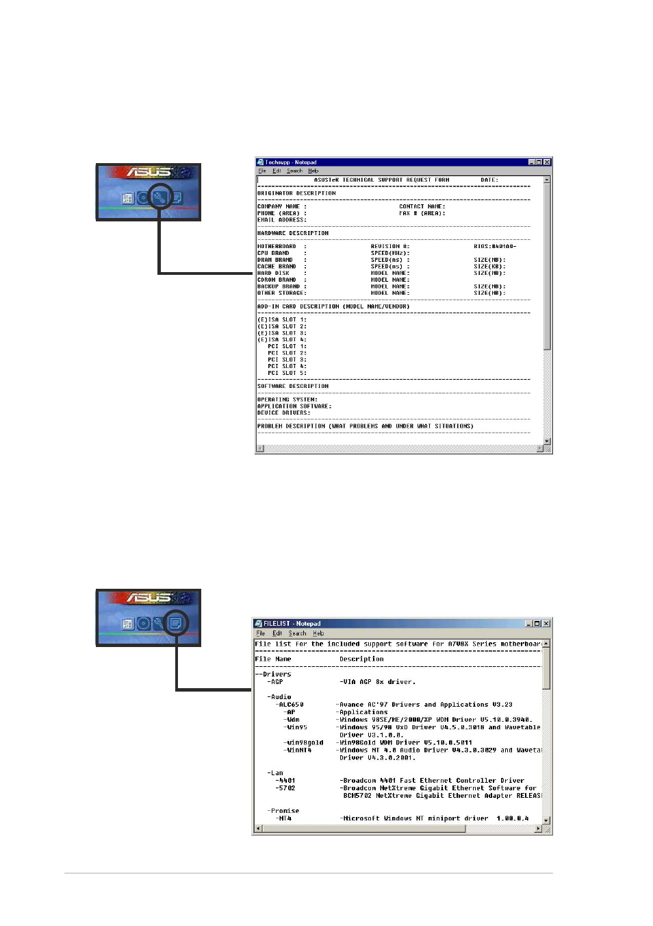 Asus Motherboard A7V8X User Manual | Page 108 / 142