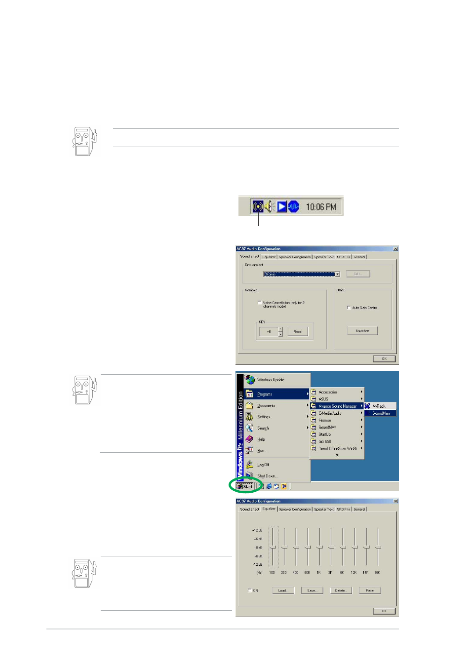 6 multi-channel audio feature | Asus Motherboard A7V8X User Manual | Page 124 / 142