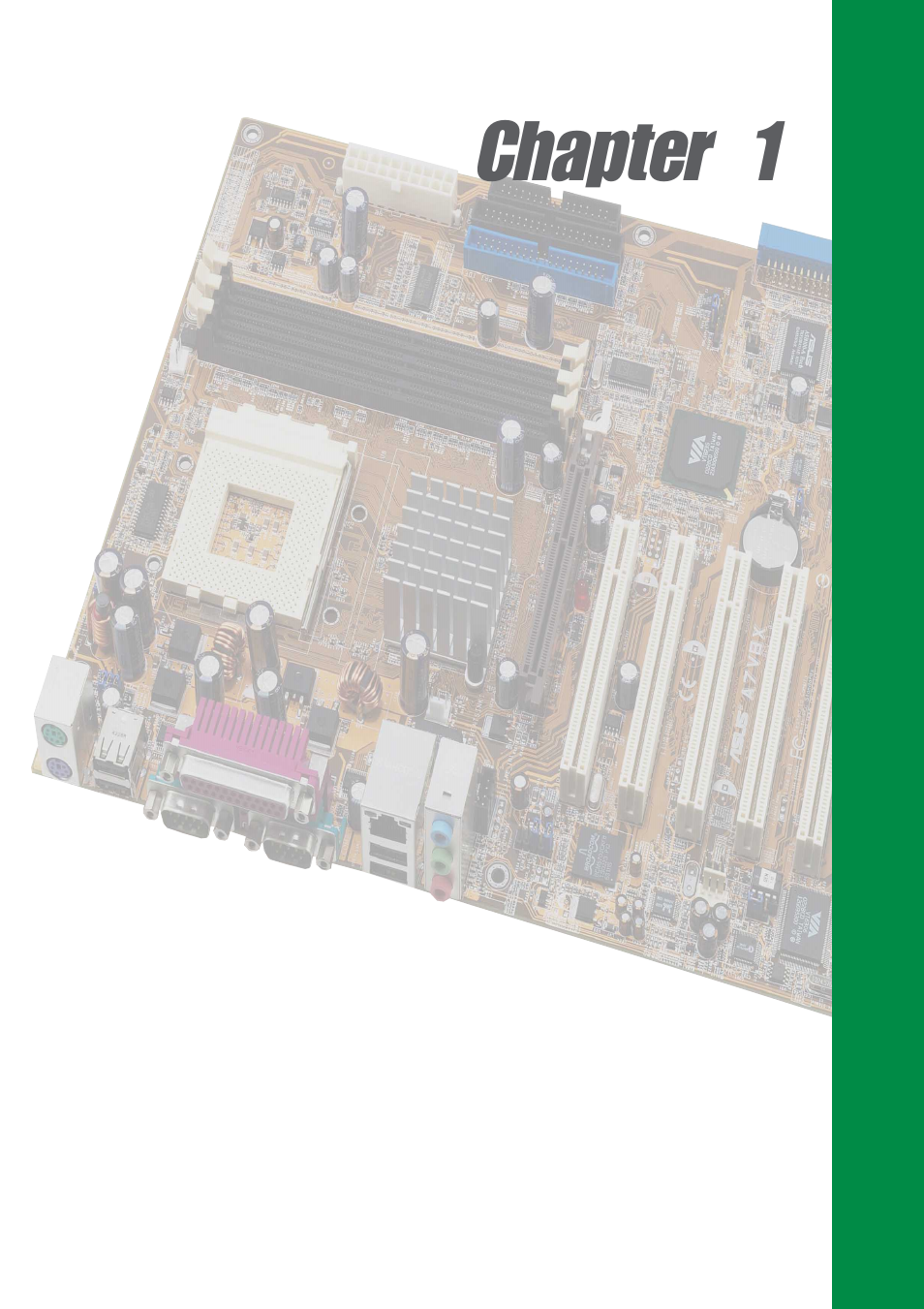 Chapter 1 | Asus Motherboard A7V8X User Manual | Page 13 / 142