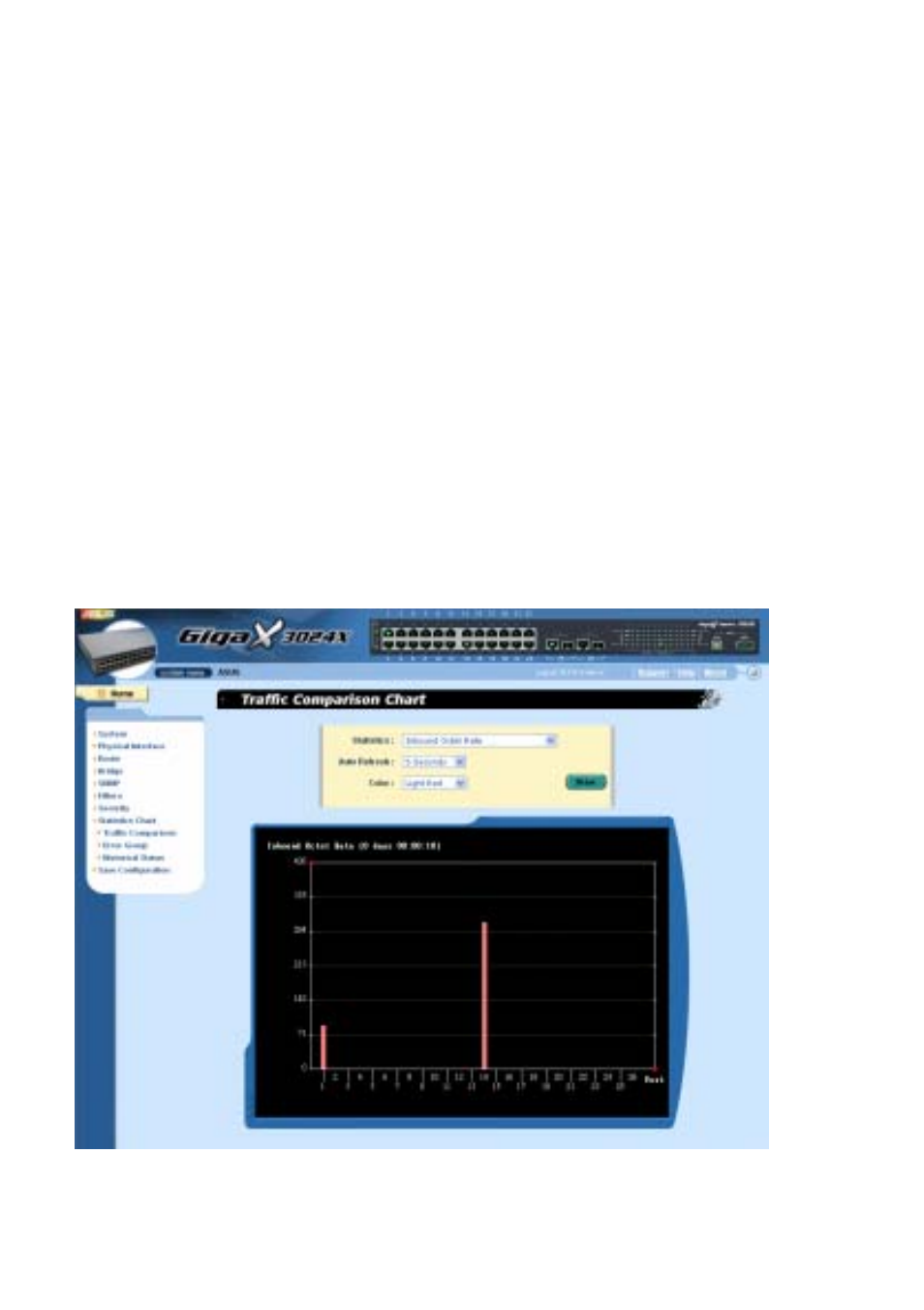 10 statistics chart | Asus GigaX User Manual | Page 74 / 137