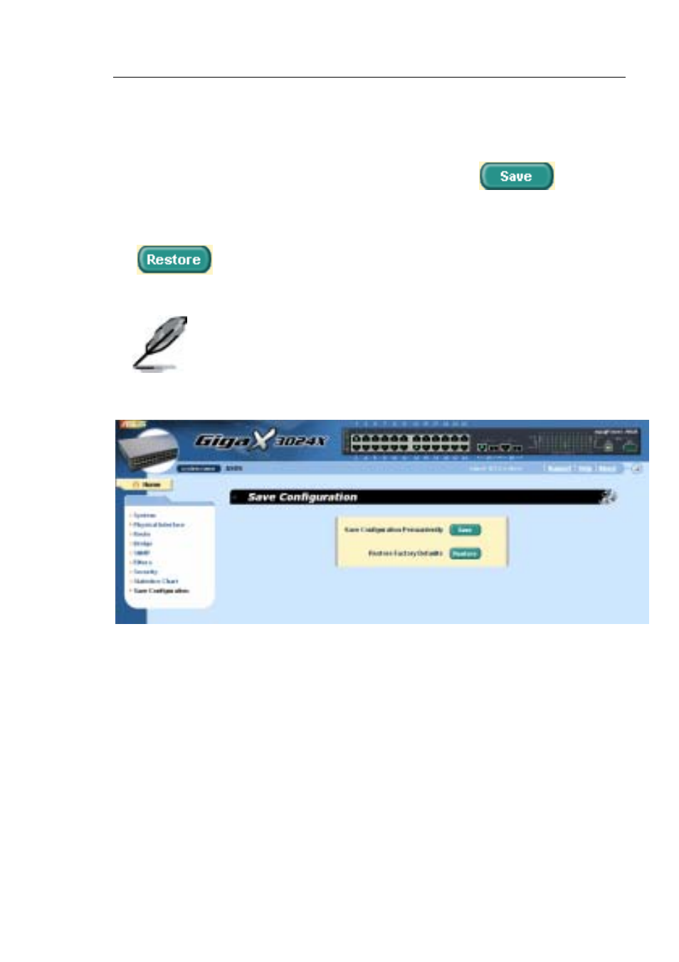 11 save configuration | Asus GigaX User Manual | Page 77 / 137