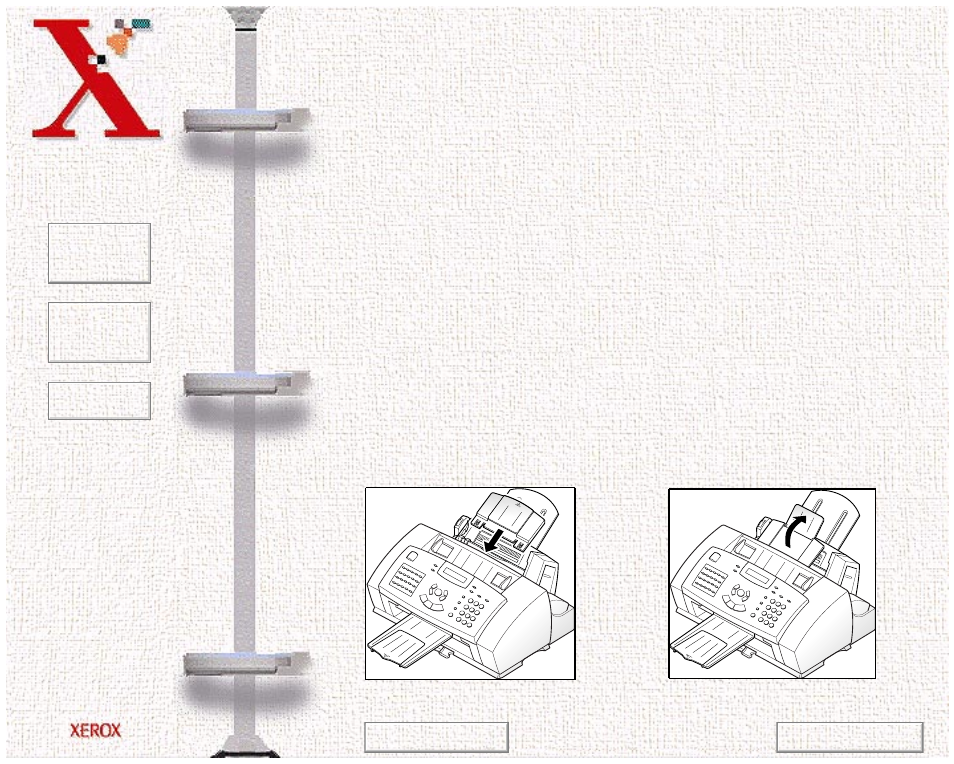 Choosing a location, Do not place your machine, In direct sunlight | Near heat sources or air conditioners, In dusty or dirty environments, Setting up your machine, Document input tray | Xerox WorkCentre 470cx-9904 User Manual | Page 11 / 328