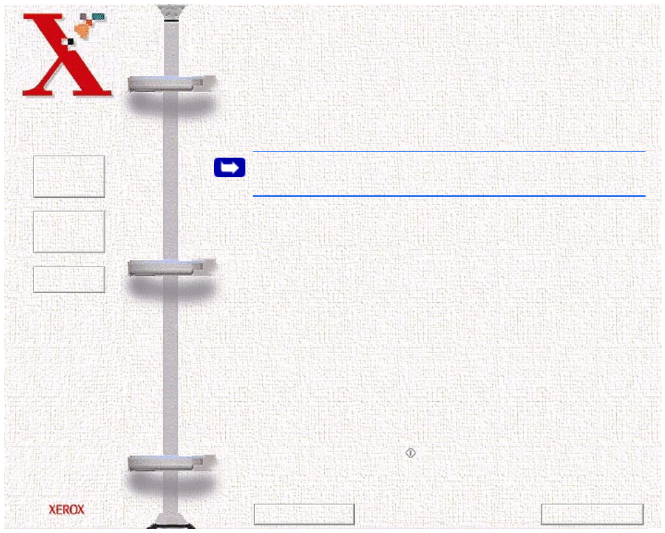 The xerox workcentre control program, The control program includes five tabs, Options - includes setup options | About - displays the control program version, Starting the workcentre 470cx control program, In windows 95/98, 1 click the start/enter button and choose programs, 2 choose the xerox wc470cx from the list | Xerox WorkCentre 470cx-9904 User Manual | Page 159 / 328