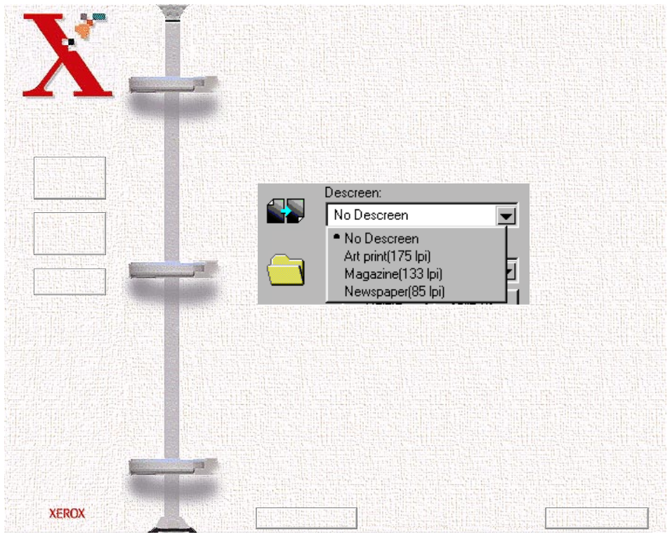 Descreen, No descreen, No descreening | Xerox WorkCentre 470cx-9904 User Manual | Page 190 / 328