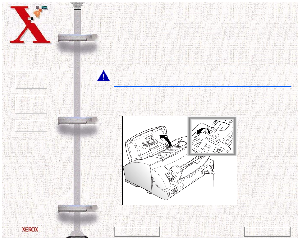 Clearing jams, Document jams while sending a fax | Xerox WorkCentre 470cx-9904 User Manual | Page 222 / 328