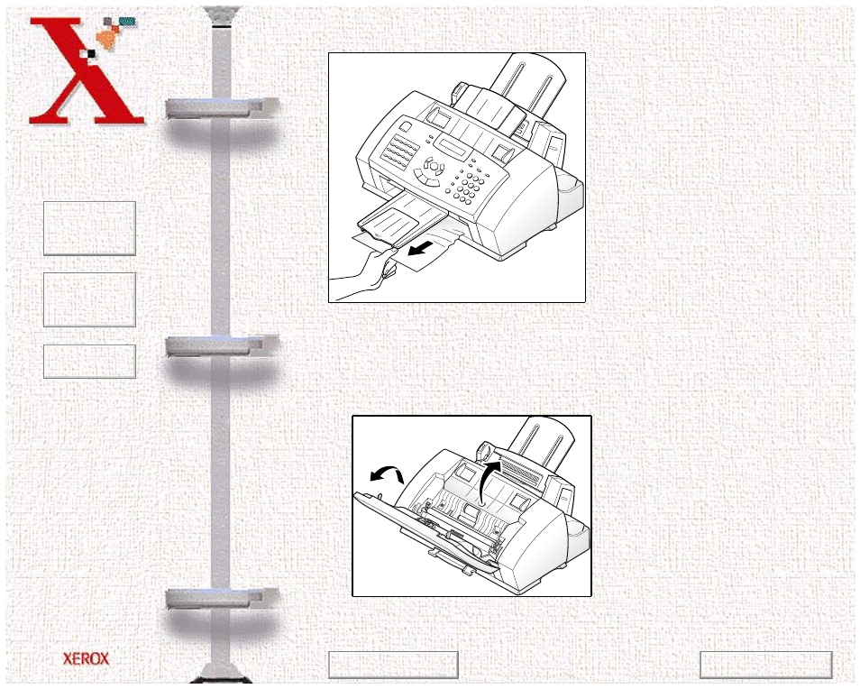 If paper is jammed inside the machine | Xerox WorkCentre 470cx-9904 User Manual | Page 226 / 328