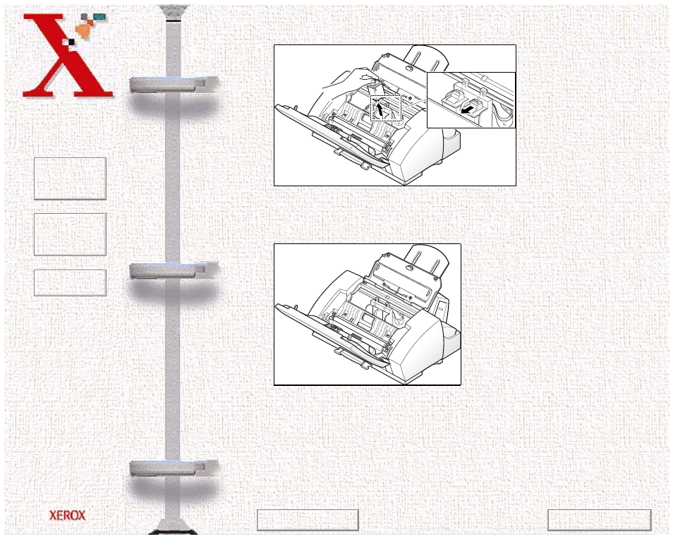 4 remove the ink cartridges, 6 reinstall the ink cartridge | Xerox WorkCentre 470cx-9904 User Manual | Page 271 / 328