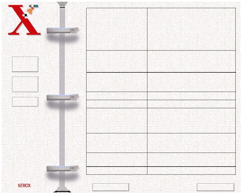 Recording paper size, For automatic paper feeder, For manual paper feeder | Letter: 8.5 x 11 inches (216 x 279 mm), A4 : 8.27 x 11.69 inches (210 x 297 mm), Legal : 8.5 x 14 inches (216 x 356 mm), Length: 5 to 14 inches (127 to 356 mm), Width: 5.6 to 8.5 inches (143 to 219 mm), Recording paper weight, 16 lb to 24 lb (60 to 90 g/m2) | Xerox WorkCentre 470cx-9904 User Manual | Page 284 / 328