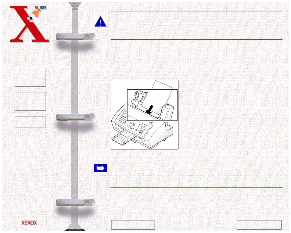 Using the manual paper feeder | Xerox WorkCentre 470cx-9904 User Manual | Page 31 / 328