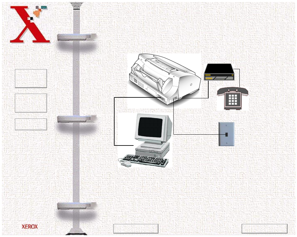 Pc (without a fax/data modem), Extension telephone, Answering machine | Xerox WorkCentre 470cx-9904 User Manual | Page 311 / 328