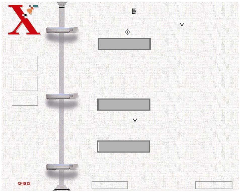 Copy, Copy rate, Press the down button to confirm your settings | Copy collate 1:on 2:off | Xerox WorkCentre 470cx-9904 User Manual | Page 74 / 328