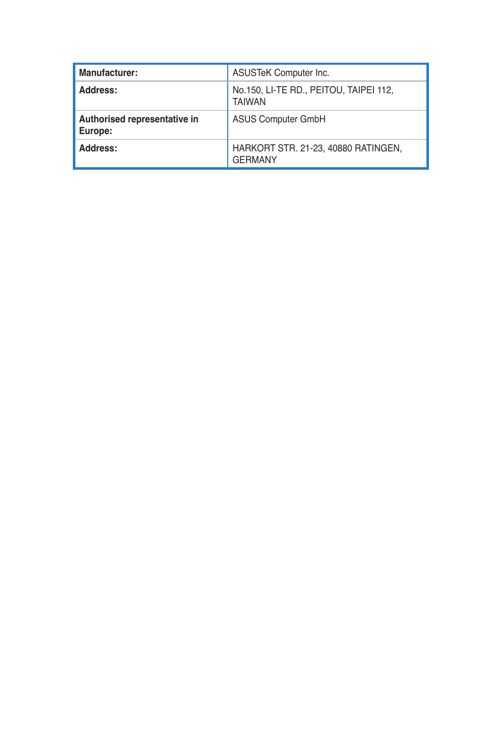 Asus MY CINEMA SERIES E4516 User Manual | Page 43 / 43