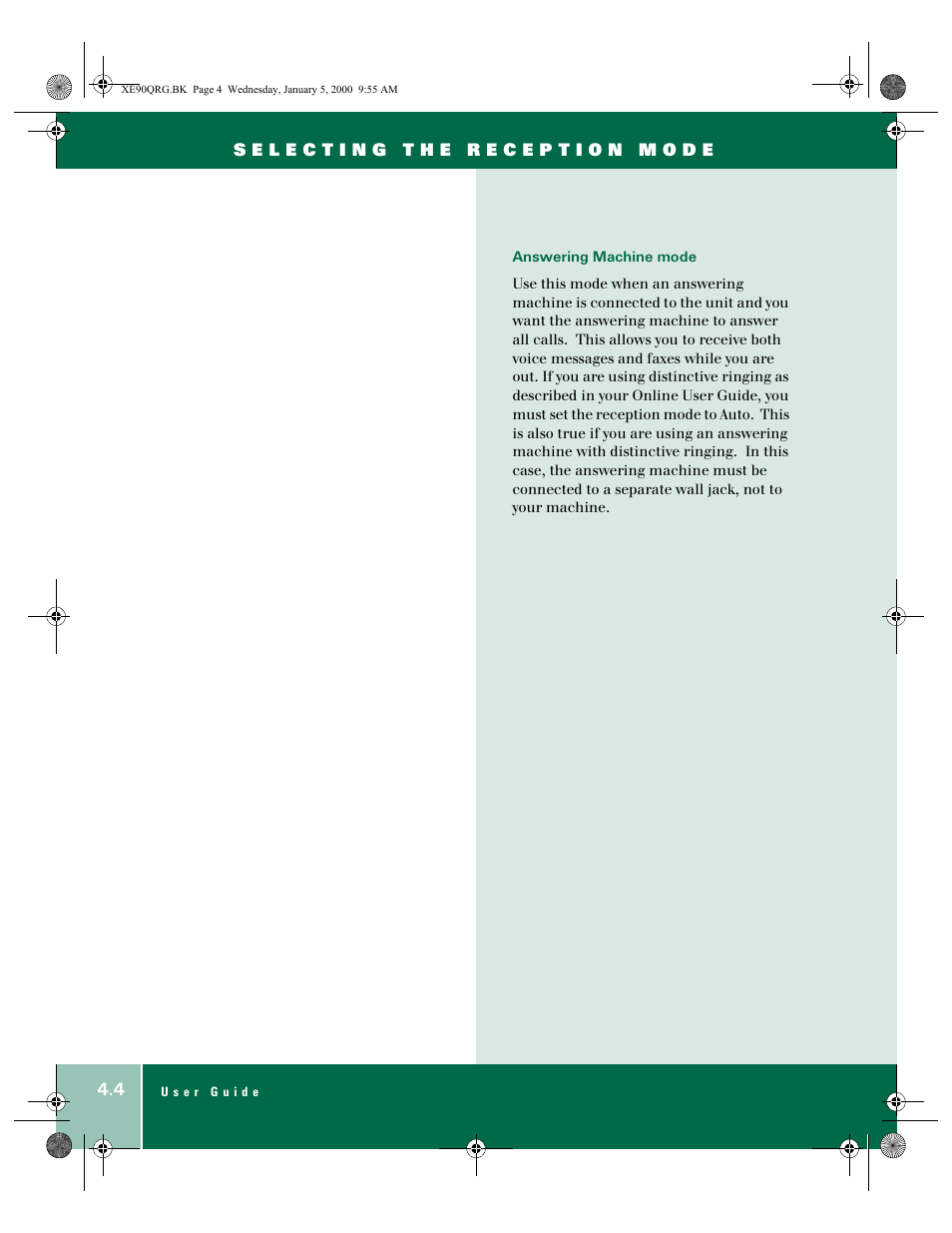 Xerox WorkCentre XE90fx-9907 User Manual | Page 38 / 60