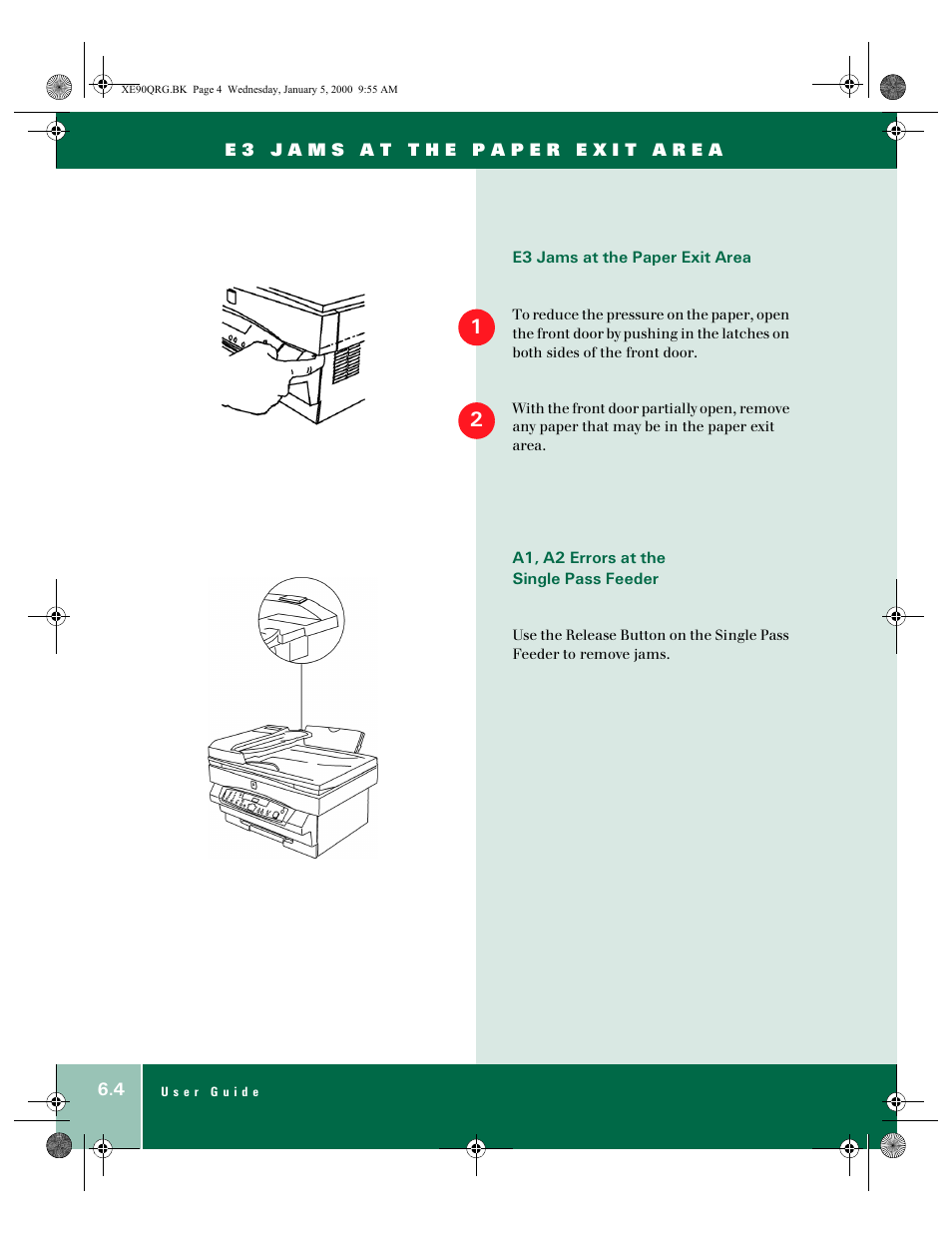 Xerox WorkCentre XE90fx-9907 User Manual | Page 44 / 60