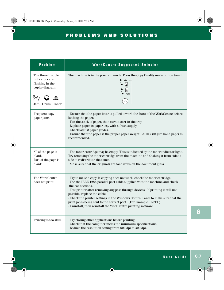 Xerox WorkCentre XE90fx-9907 User Manual | Page 47 / 60