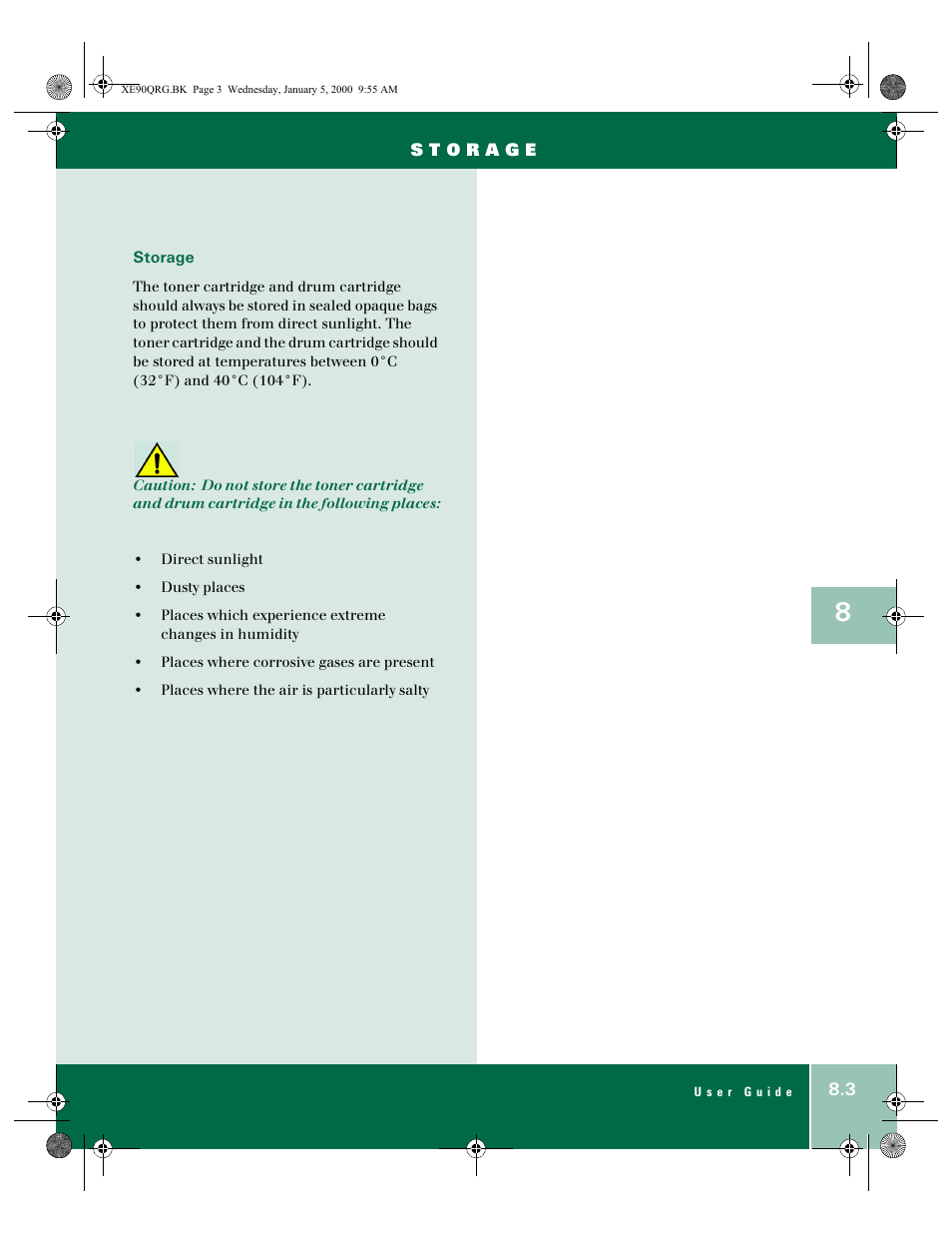 Xerox WorkCentre XE90fx-9907 User Manual | Page 55 / 60