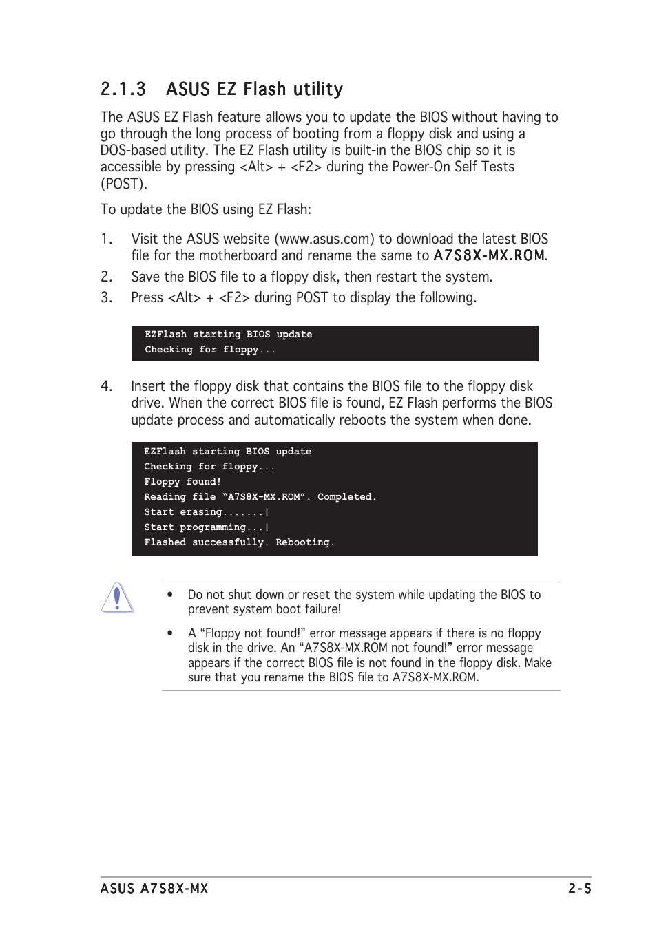 Asus Motherboard A7S8X-MX User Manual | Page 47 / 84