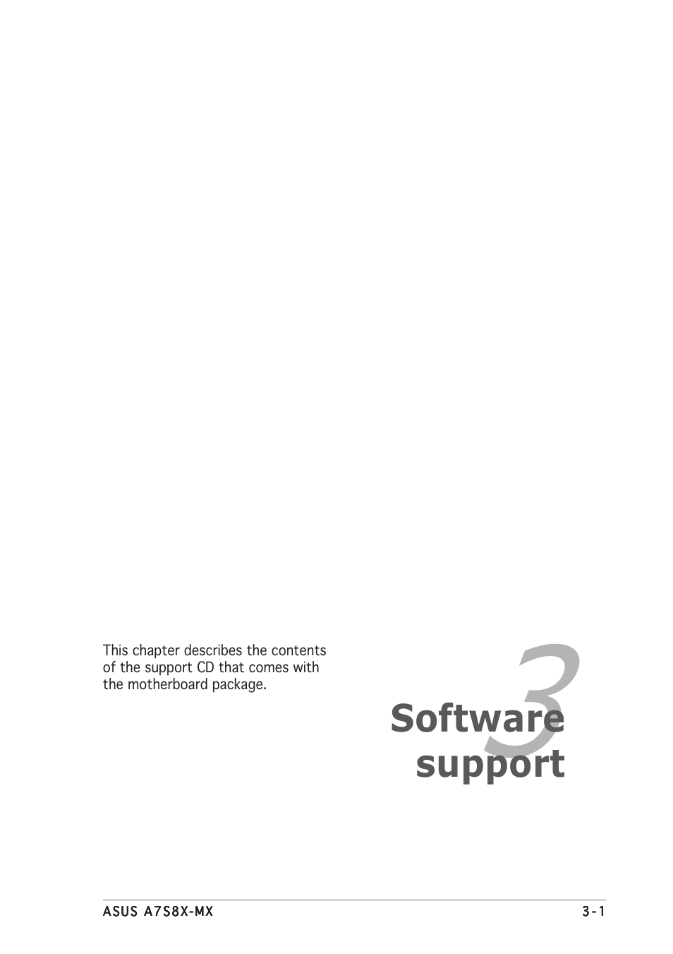 Software support | Asus Motherboard A7S8X-MX User Manual | Page 79 / 84