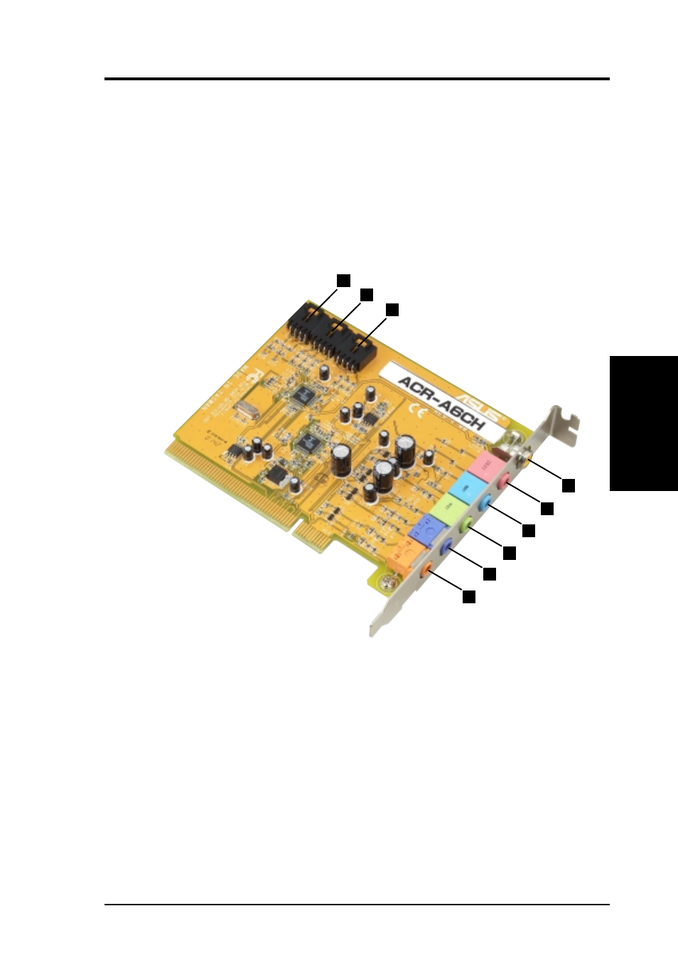 Hardware setup, 4 advanced communications riser (slot), Acr-a6ch layout | Asus A7N266-E User Manual | Page 29 / 100