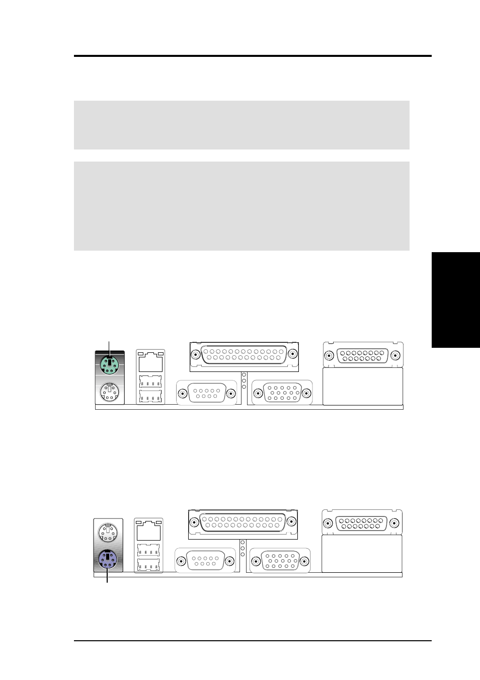 Hardware setup, 8 connectors, 1 external connectors | Asus A7N266-E User Manual | Page 31 / 100