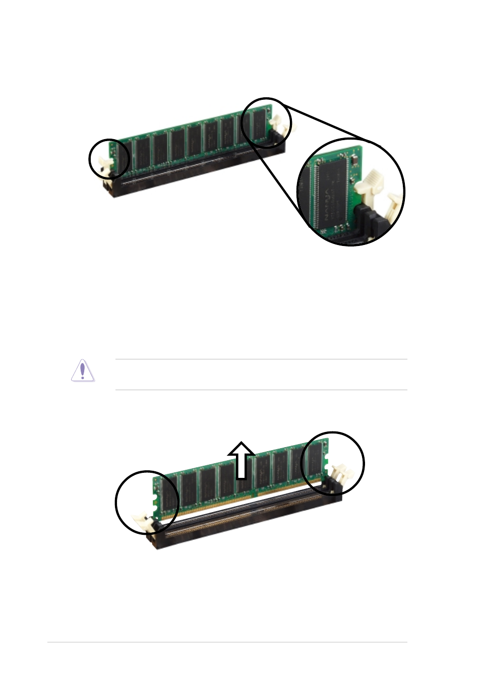 4 removing a dimm | Asus P4B266-M User Manual | Page 32 / 96