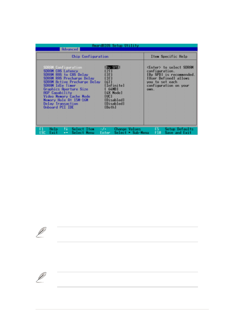 1 chip configuration | Asus P4B266-M User Manual | Page 55 / 96