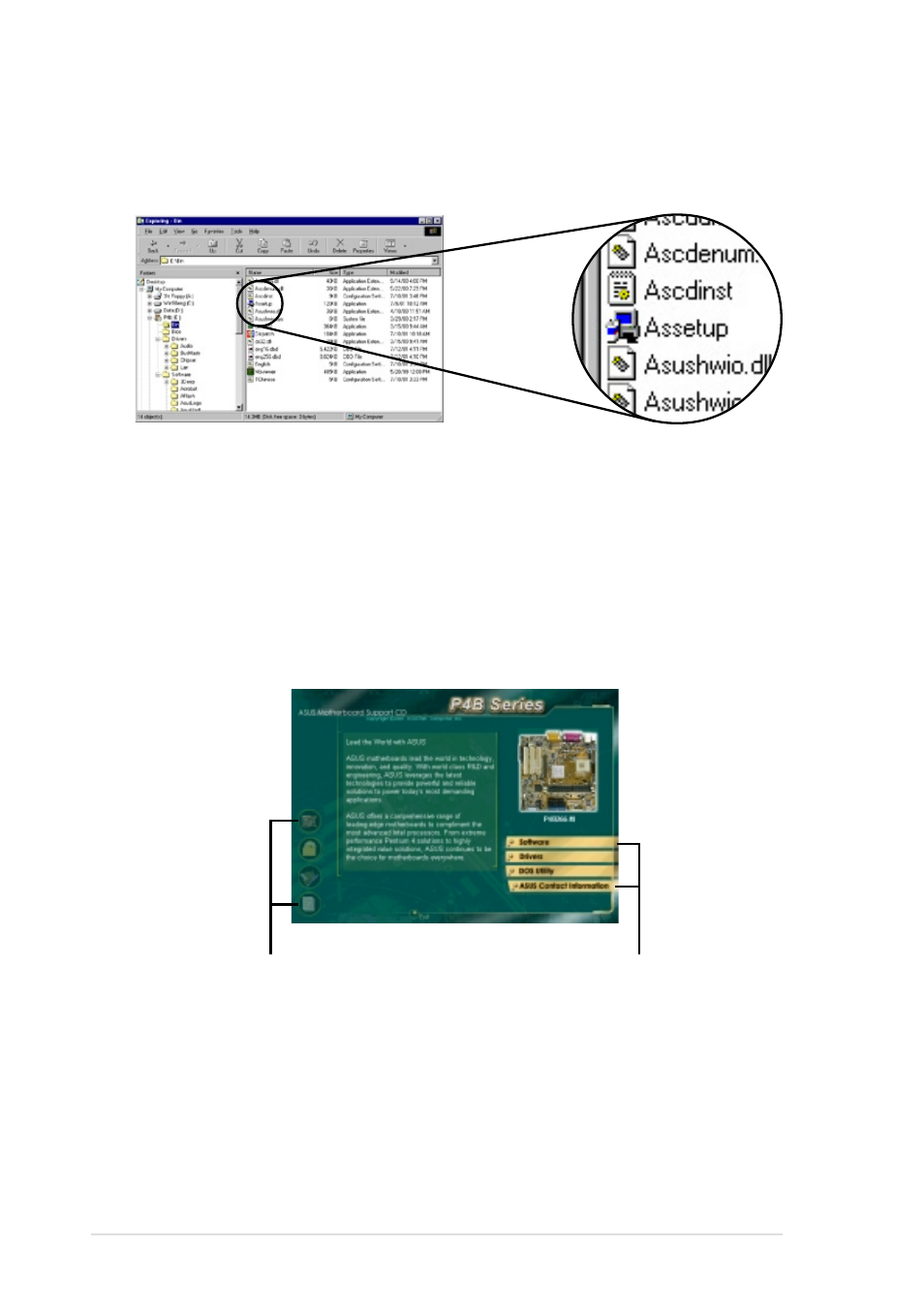 2 main menu | Asus P4B266-M User Manual | Page 74 / 96