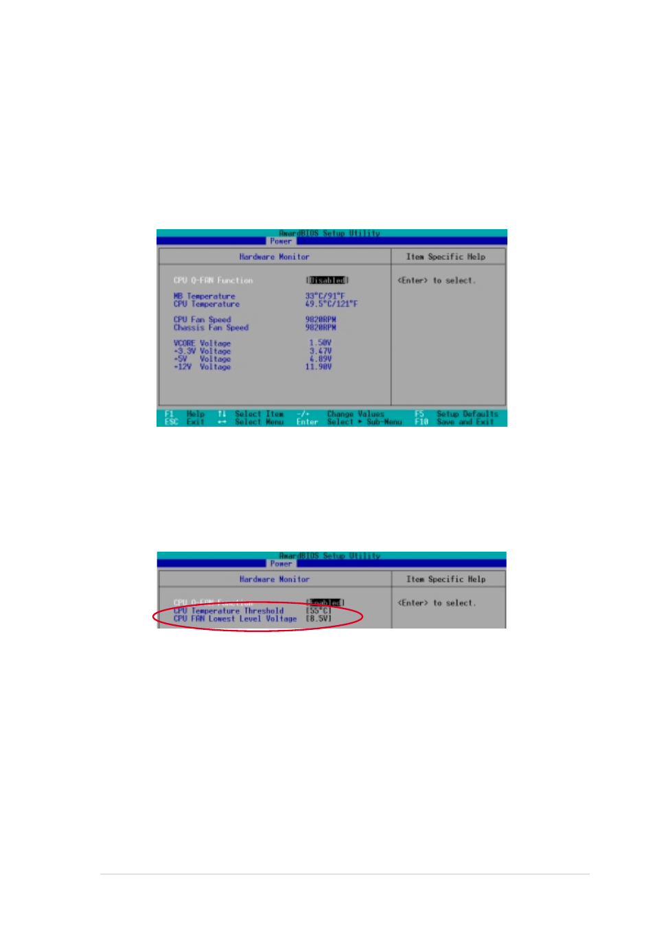 2 hardware monitor | Asus Motherboard P4GE-VM User Manual | Page 57 / 64