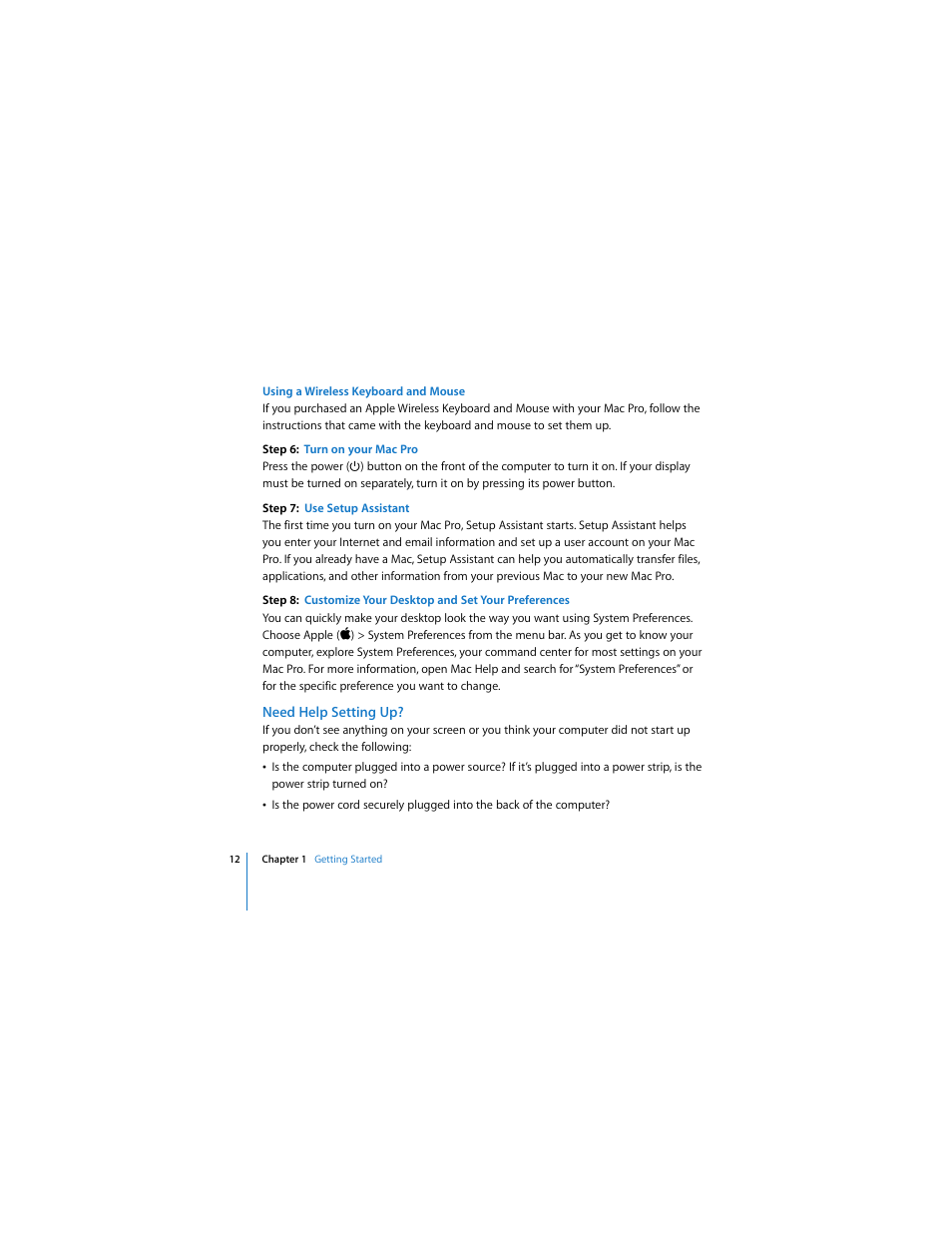 Apple Mac Pro User Manual | Page 12 / 88