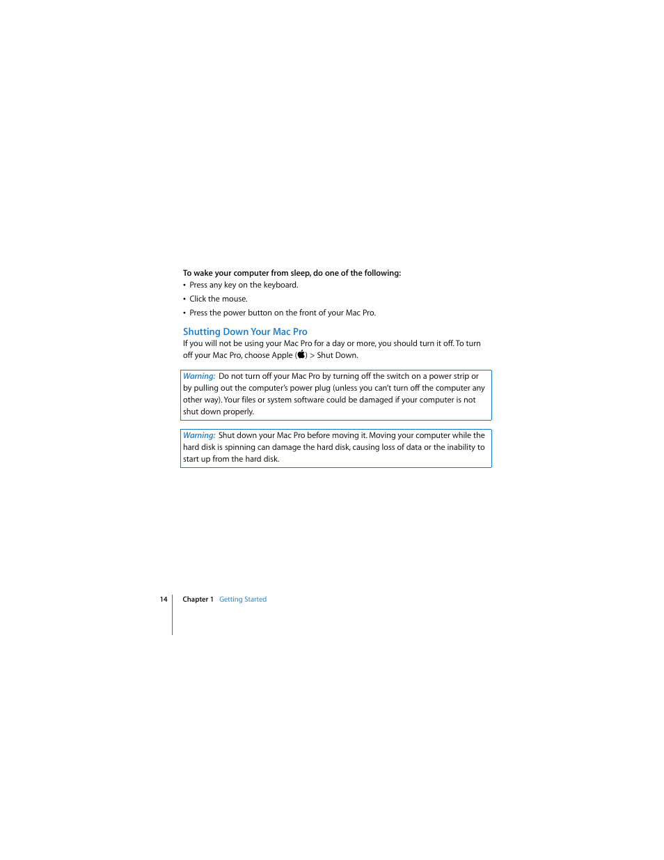 Apple Mac Pro User Manual | Page 14 / 88