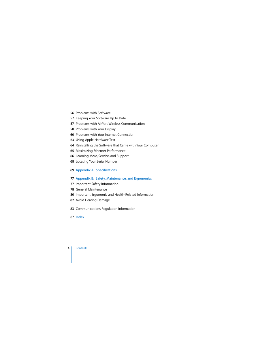 Apple Mac Pro User Manual | Page 4 / 88